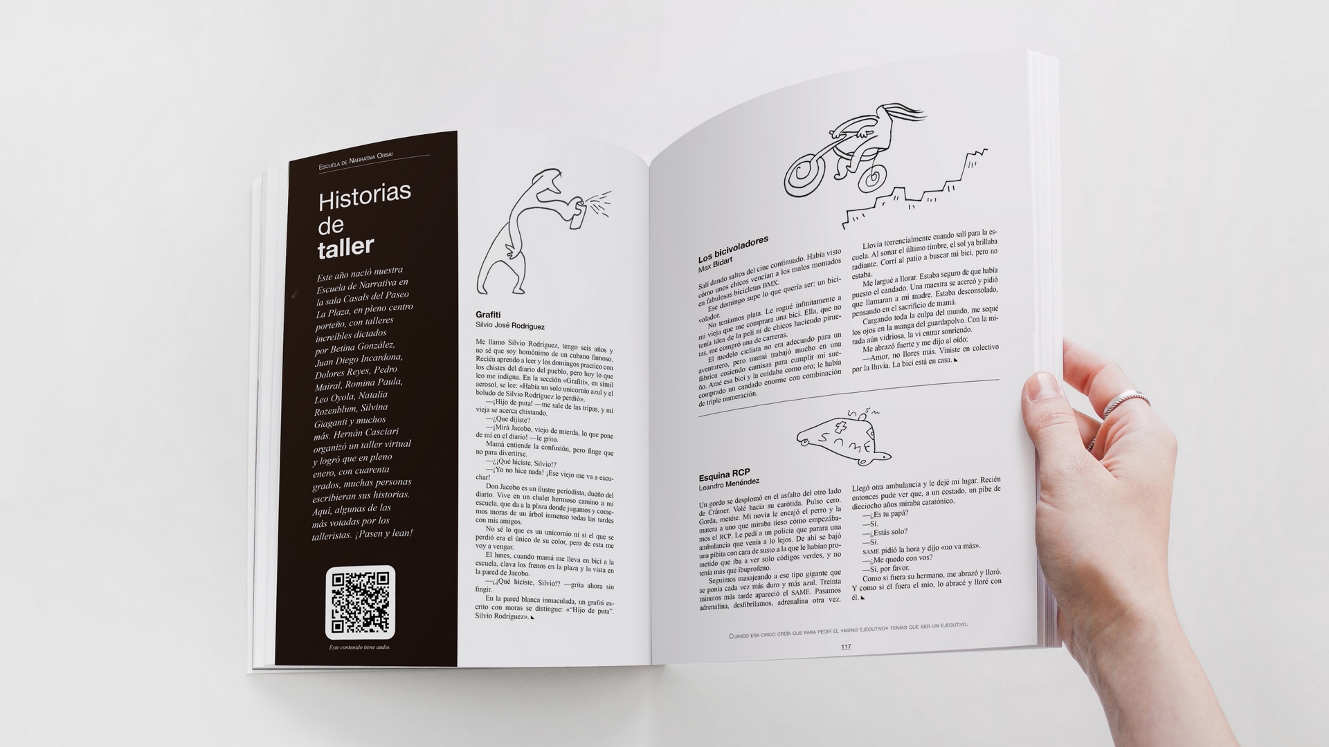 Los bicivoladores, cuento de Max Bidart publicado en Orsai número 12, de Hernán Casciari