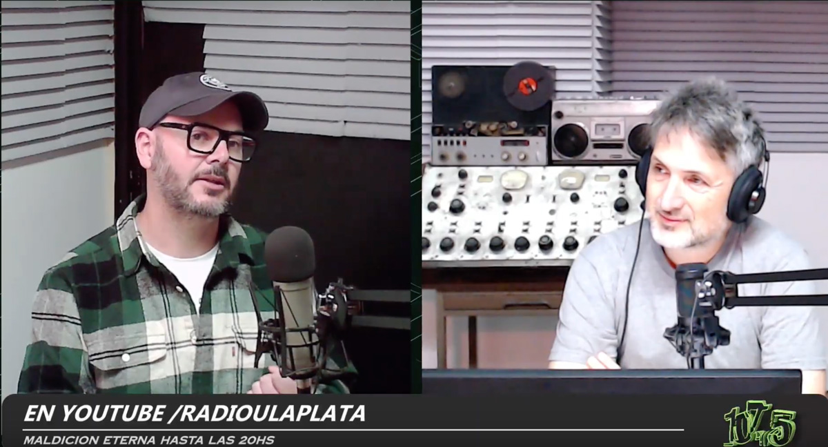 Max Bidart en Radio Universidad de La Plata