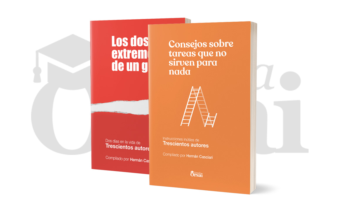 Max Bidart participa en dos libros de la Colección 300 de Orsai