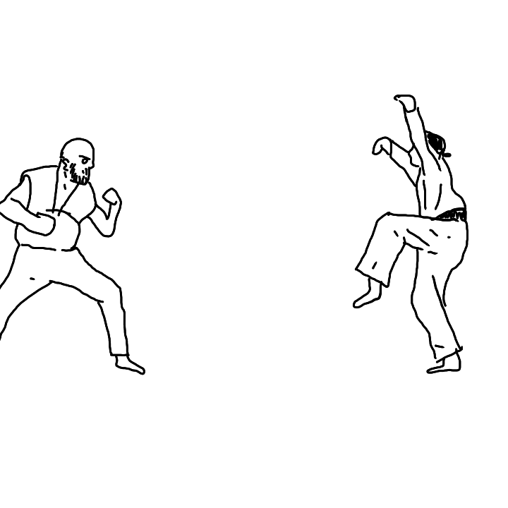 Karate Kid, por Max Bidart