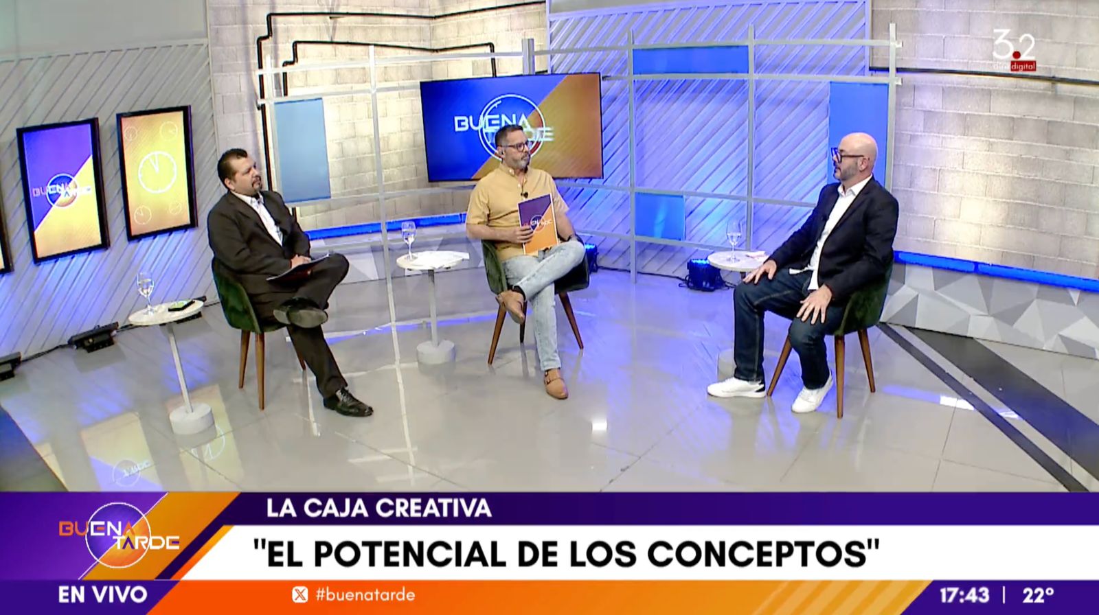 Max Bidart en Buena Tarde (Unicanal, Paraguay)