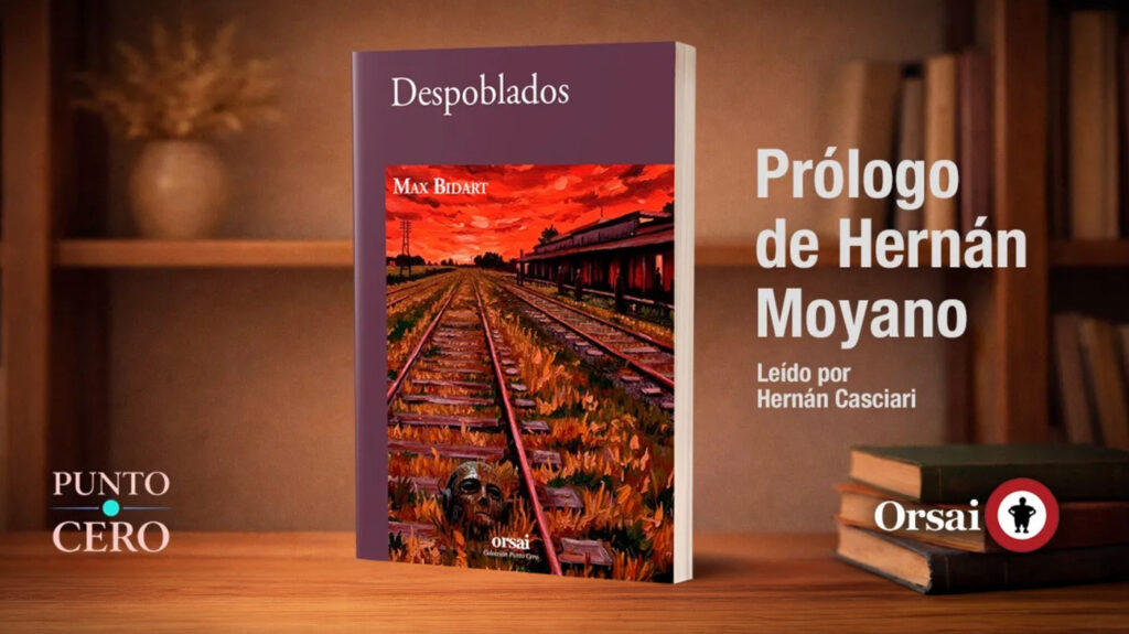 Casciari leyó el prólogo de Despoblados de Max Bidart