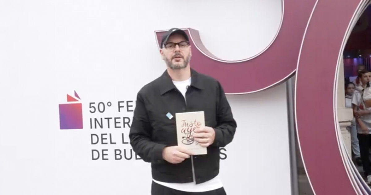 Max Bidart llega a la Feria del Libro Buenos Aires 2026