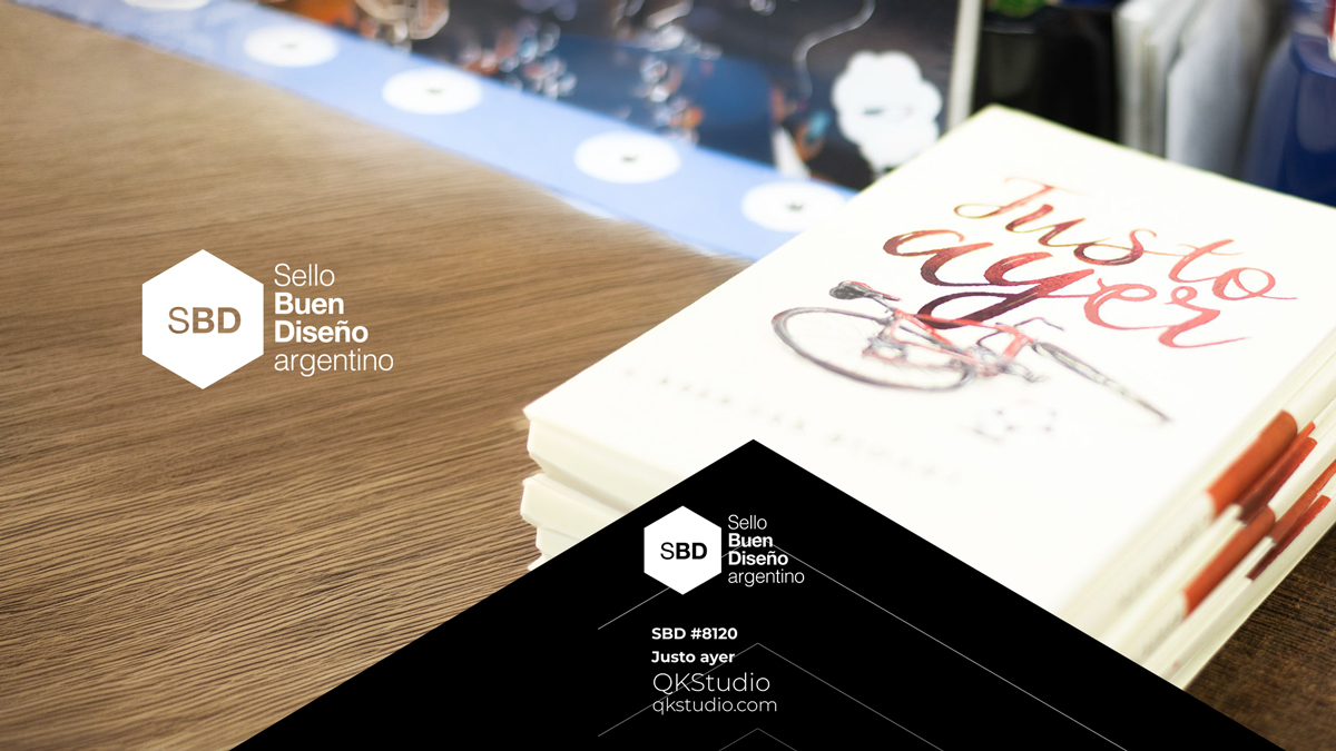 El libro Justo ayer, de Max Bidart, fue distinguido con el Sello Buen Diseño Argentino 2026